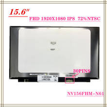 Free shipping BOE display NV156FHM-N61 V8.0 V8.1 15.6 Inch slim led IPS full view 72% color gamut  30PIN EDP HD 1920X1080  ips 2024 - buy cheap