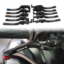 GSXR LOGO Motorcycle CNC Left Right New Foldable Folding Brake Clutch Levers For Suzuki GSXR1000 GSX-R 1000 gsxr 1000 2007 2008 2024 - buy cheap