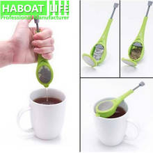 Silicone Tea Strainer Tea-leaves Infuser Teaspoonful Jasmine Tea Maker Teaspoon Chashaku C 2024 - buy cheap