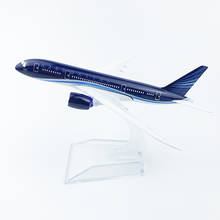 1:400 Scale 16CM Boeing B787 AZAL Azerbaijan Airlines Airplane Model Aircraft Diecast Metal Alloy Plane Gift Display Collectible 2024 - buy cheap