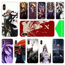 Overlord II Albedo-Funda de silicona transparente para Xiaomi Redmi Note 10, 9, 8, 7, 6, 5 Pro Max, 9T, 8T, 10S, 9S, novedad 2024 - compra barato