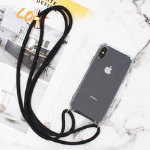 Strap Cord Chain Phone Tape Necklace Lanyard Mobile Phone Case for Carry to Hang For XIAOMI MI Redmi 3 5 6 7 8 9 A3 9T K30 7A A3 2024 - buy cheap