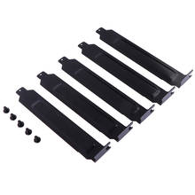 5pcs/lot Black metal slot covers dust filter blanking plate for PCI 2024 - buy cheap
