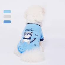Pet Clothing Spring Summer Breathable Dog Clothes Cute Racoon Printed Puppy Dog Vest T-shirt for Small & Medium Dogs 2024 - buy cheap