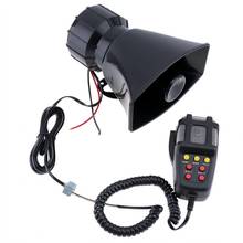 NEW-100W-sirena de advertencia electrónica para coche, altavoz de 7 sonidos, Dc12V, 120Db 2024 - compra barato