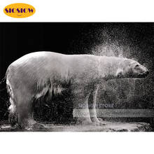 5D Diy Animals Diamond Painting Polar Bears Full Drill Square Daimond Mosaic Stone Paintings Embroidery Diamant Art New Arrivals 2024 - buy cheap