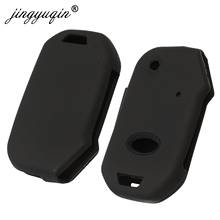 jingyuqin Remote Flip Key Case For Kia Sportage Ceed Sorento Cerato Forte Silicone Fob Cover Skin Rubber Holder 2017 2018 2019 2024 - buy cheap