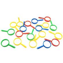 100pcs/pack mini small Magnifying glass Toys for children gift very funny small plastic toy Creative toys 2024 - buy cheap