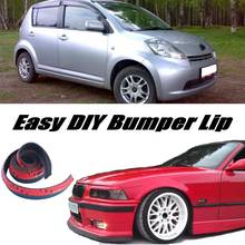 NOVOVISU For TOYOTA Passo For Daihatsu Sirion Boon For Subaru Justy For Perodua MyVi Bumper Lip / Front Spoiler Strip Skirt 2024 - buy cheap