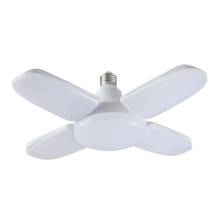 O novo 60w dobrável ventilador lâmina led pingente luzes nenhuma cintilação b22 e27 lâmpada led trabalho 110-265v dobrável garagem lâmpada nova 2024 - compre barato