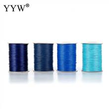 80m/Spool 1mm 26 Color Leather Line Waxed Cord Cotton Thread String Strap Necklace Rope For Jewelry Making DIY Bracelet Supplies 2024 - buy cheap