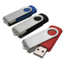 Cheapest Pen Drive Swivel USB Flash Drive 1TB 2TB Memory Stick Flash USb Key Pendrive 2.0 USB 8GB 16GB 32GB 64GB 128GB 256GB 2024 - buy cheap