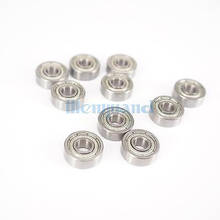 (10)606ZZ 6x17x6mm ABEC3 Thin-wall Shielded Deep Groove Ball Bearing 2024 - buy cheap