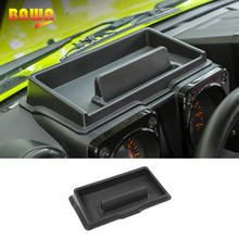 Caja de almacenamiento para salpicadero de coche, accesorios para Suzuki Jimny 2019 2020 ABS, alfombrilla antideslizante, funda de soporte para teléfono móvil 2024 - compra barato