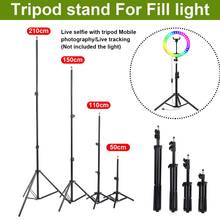 Live Stream Photo Blogger Foldable Tripod for iphone xiaomi huawei Mobile Phone Smartphone Tripod for Fill Light 50cm-210cm 2024 - buy cheap