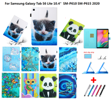Coque for Samsung Galaxy Tab S6 Lite CoverTablet Protective Stand Skin Cover for Galaxy Tab S6 Lite Case 10.4 SM-P610 SM-P615 2024 - buy cheap