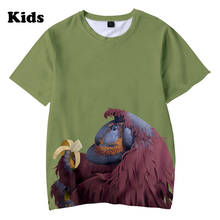 Funny 3D Print Tshirt orangutan 3D T-shirts boys girls Casual Short Sleeve Kids Summer Tees orangutan t shirt children's Tees 2024 - buy cheap