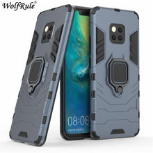 Capa magnética de suporte para huawei mate 20 pro, case 6.39 "3 em 1, anel de suporte durável, mate 20 pro mate20 + fundas 2024 - compre barato