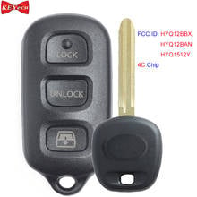 Keyecu para toyota 4 runner sequoia remoto chave fob fcc id: hyq12bbx, hyq12ban, hyq1512y 4c chip 2024 - compre barato