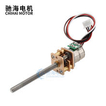 Chihai-mini motor de passo com parafuso reto, comprimento m3 x 33.6mm, engrenagem com 2 fases, 4 fios, motor sem escova 2024 - compre barato