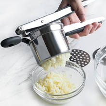 Garlic Pounder Kitchen Tools Accessories Silicone Handle Food Grade Material Potato Cooking Masher Kitchen Practical Gadgets 2024 - buy cheap