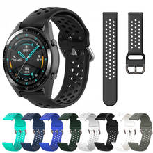 Sports Silicone Smart Band For Huawei Watch GT2 Pro Strap For Honor GS Pro / ES Huawei GT 2 Pro 20/22mm Soft Bracelet Watchbands 2024 - buy cheap