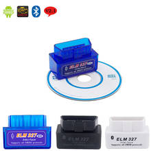 For Nissan X Trail Teana Qashqai J10 J11 Bluetooth V2.1 OBD2 Scanner ELM327 Adapter OBDII ELM327 Car Diagnostic Tool 2024 - buy cheap