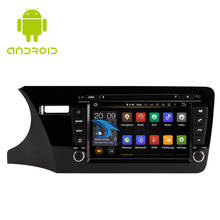 Android 10.0 Octa Core Car GPS Navigation For Honda City 2014-2022 Left Driving Auto Radio Stereo Multimedia DVD Player 2024 - buy cheap