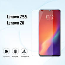 Vidro temperado de proteção de tela 9d, para lenovo z5s, lenovo z6, película de vidro para lenovo z5 s z 2024 - compre barato