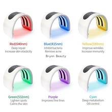 PDT LED Light Photon Therapy Facial Mask 6 Colors  Facial Light Therapy Skin Rejuvenation Device Multifunctional Beauty Device 2024 - buy cheap