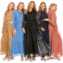Кафтан Дубай абайя Турция хиджаб платье ислам Caftan Marocain турецкие платья Saudi Gamis мусульманская Wanita Ramadan Abaya s для женщин 2024 - купить недорого