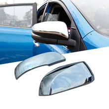 2Pcs Car Accessories Rearview Side Mirror Cover Frame Trim For Toyota RAV4 RAV 4 2019 ABS Chrome Rear View Cover 2024 - buy cheap