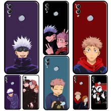 Jujutsu Kaisen Yuji Itadori Satoru Gojo para Huawei Honor 20 8 9 10 10X Lite 10i 7C 4C 6C 7A Pro 8A 9A 8S 9S 7X 9X 8X, funda de teléfono 2024 - compra barato