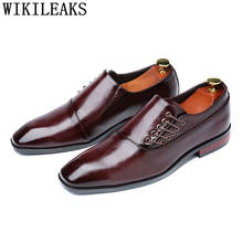 Zapatos Oxford italianos para Hombre, calzado De diseño De oficina a la moda, Erkek Ayakkabi Schoenen 2024 - compra barato