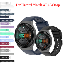 Ремешок силиконовый для смарт-часов Huawei watch GT 2e, спортивный сменный Браслет для наручных часов, 22 мм 2024 - купить недорого