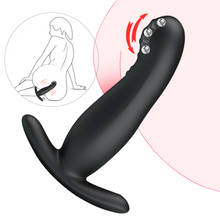 Squirm vibrador anal para homens e mulheres, massageador de próstata, plugue anal diator com 7 velocidades, plugue masturbador de próstata 2024 - compre barato