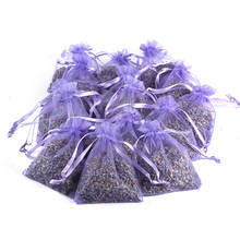 Bolsitas perfumadas de lavanda para cajones, bolsita para armarios, relleno de brotes de flores de lavanda secados naturalmente, 15 Uds. 2024 - compra barato