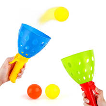 1 Pairs Double Butt Ping Pong Ball Outdoor Sports Game Toy Launch Throw Catch Ball Set Parent-Child Interactive Toys For Kids 2024 - buy cheap