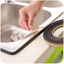 2m Kitchen Gas Stove Slit Tape Antifouling Waterproof Anti-mold Strip Kitchen Self-adhesive Door Window Sink Sealing Strip 2024 - buy cheap