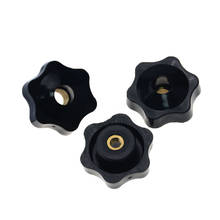 6PCS Six Star Type Through Hole M5 M6 M8 Plum Bakelite Hand Tighten Nuts Handle Star Mechanical Thumb Nut Outer diameter 32mm 2024 - buy cheap