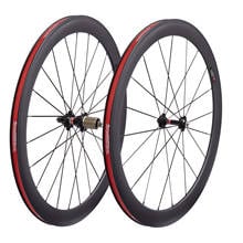 50mm Road Bike Carbon Wheels Novatec A271SB F372SB 20/24 Spoke Hole 700C Ultralight Full Carbon Fiber Front Wheel Rear Wheel 2024 - buy cheap