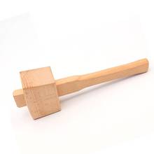 Carpintaria sólida faia malho de madeira martelo punho madeira 2024 - compre barato