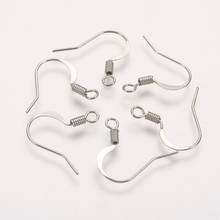 1000 pçs de bronze brinco ganchos brincos fecho orelha fio para fazer jóias diy suprimentos acessórios níquel livre 15mm pino: 0.7mm 2024 - compre barato