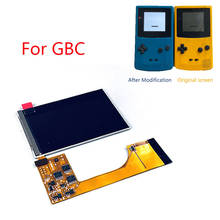 IPS High Light Backlight LCD Screen for GBC Game Console IPS Modification Screen Kit for GBC Brightness Adjustable 2024 - buy cheap