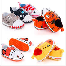 Hot sale Baby Cotton Shoes Lovely Cartoon Infants First Walkers Soft bottom Anti-slip Newborn Boys Girls Casual Shoes 2024 - buy cheap