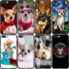 Chihuahua perro cachorro caso de la cubierta para Samsung M10 M20 M30S M40 A10 A10E A10S A20E A30 A40 A50S A60 A70S A5 A6 A7 2018 2024 - compra barato