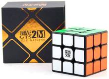 CuberSpeed MoYu WeiLong GTS2 M Black 3x3 Magic Cube Magnetic MoYu WeiLong GTS V2 magnetic3x3x3 Speed Cube Puzzle 2024 - buy cheap