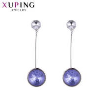 Xuping  Jewelry Temperament Elegant Crystals Earrings for Women Valentine's Day Romantic Gifts 96198 2024 - buy cheap