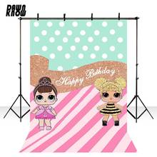 DAWNKNOW Cartoon Characters Vinyl Photography Background For Baby Photo Shoot Backdrop For Birthday Party Photo Studio lv398 2024 - buy cheap