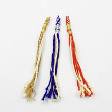Borlas de algodón de estilo turco, rojo, amarillo y azul, borlas de Tesbih hechas a mano, Karkoosha, roscas musulmanas 2024 - compra barato